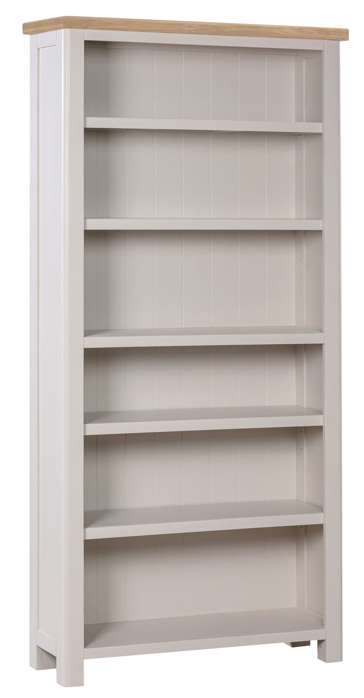 Camden Tall Putty Painted Bookcase