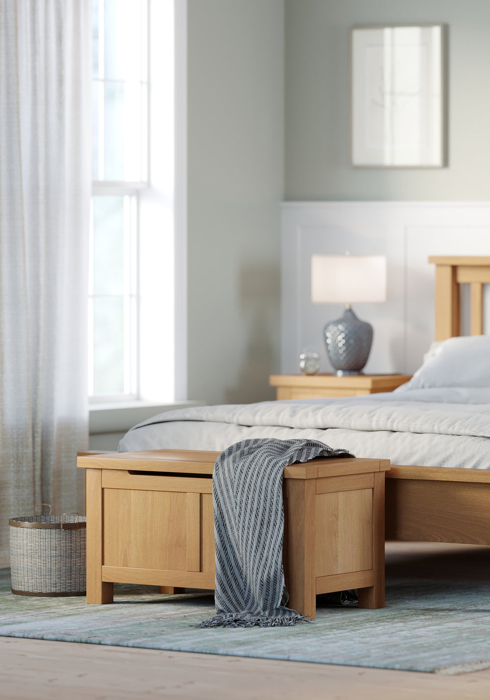 Oak furniture land blanket box hotsell