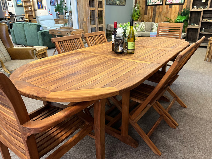 Teak Outdoor Garden Dining Set