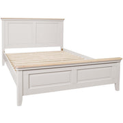 Lydford Grey Mist Painted 4'6 Double Bed Frame