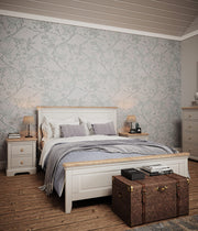 Lydford Grey Mist Painted 5'0 Kingsize Bed Frame