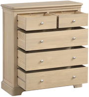 Lydford Oak 2 Over 3 Chest of Drawers