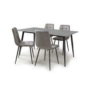 Monaco 1.6m Table and x4 Chairs