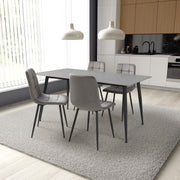 Monaco 1.6m Table and x4 Chairs