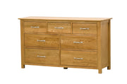 Newland Oak 3 Over 4 Chest of Drawers