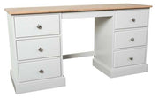 Cotswold Painted Double Pedestal Dressing Table