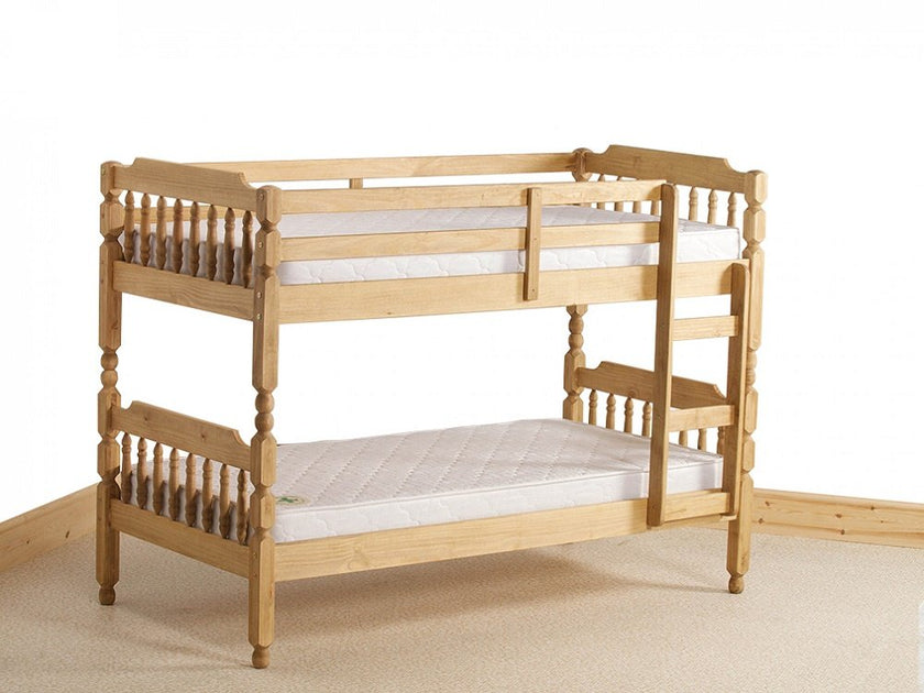 Pine Bedroom A World Of Furniture   ColonialSpindle3ftBunkBed 1200x630 