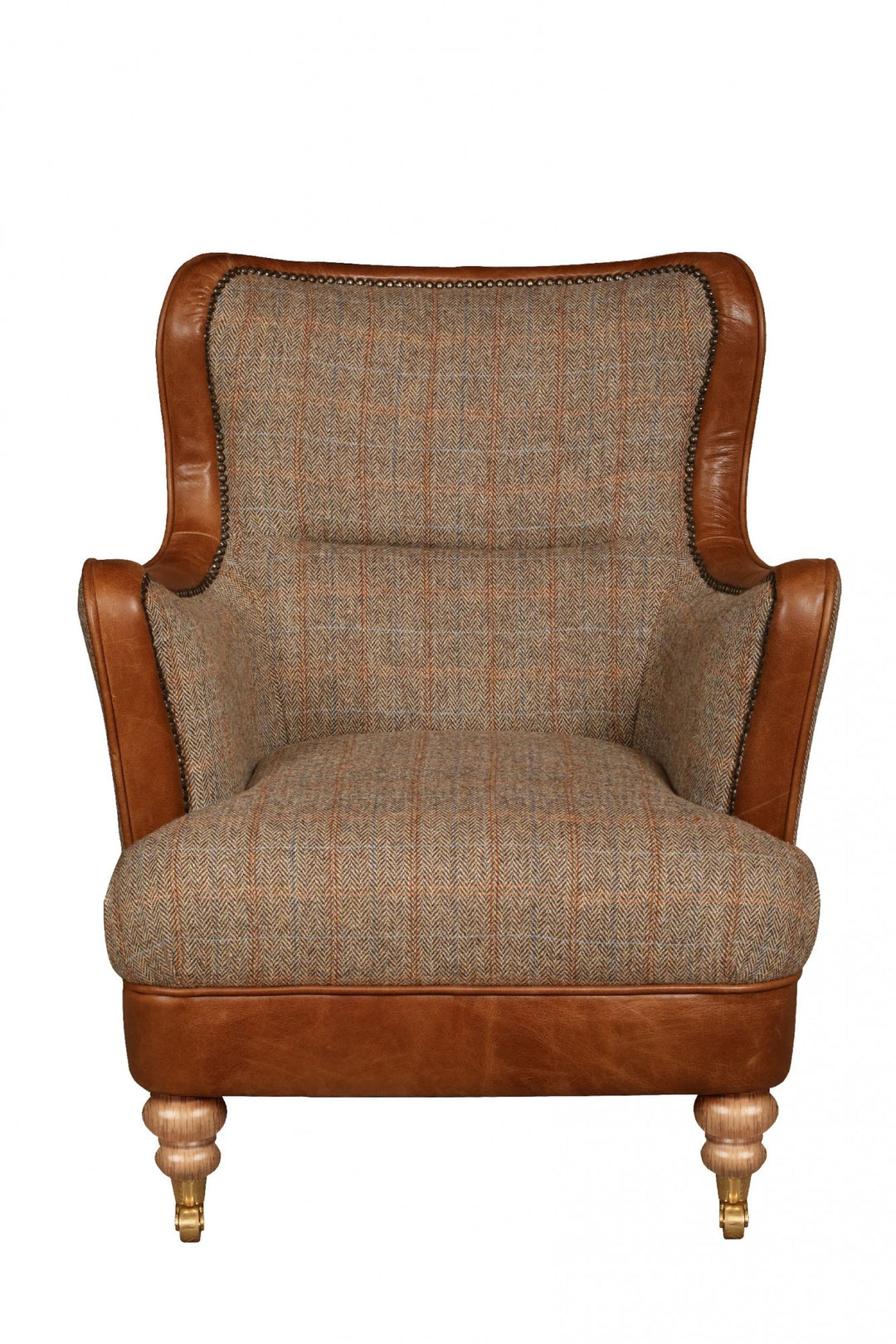 Ellis Snug Chair Hunting Lodge Harris Tweed FOR BEST PRICES VISIT A World of Furniture