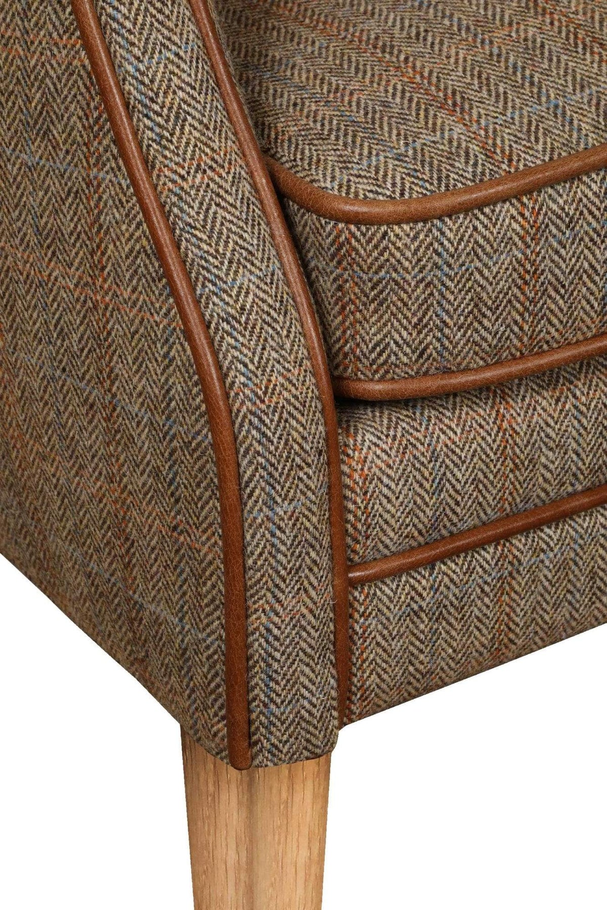 Elston Chair Hunting Lodge Harris Tweed For Best Prices Visit Us A World Of Furniture 1843